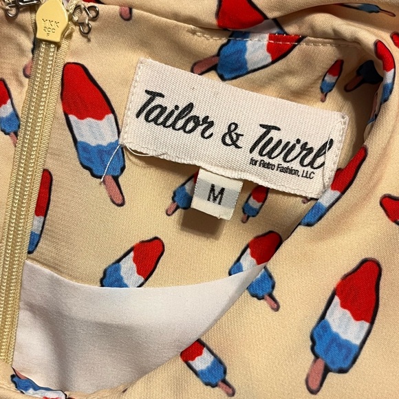 Taylor and Twirl - Firecracker Bomb Pop Print Dress - Picture 5 of 5